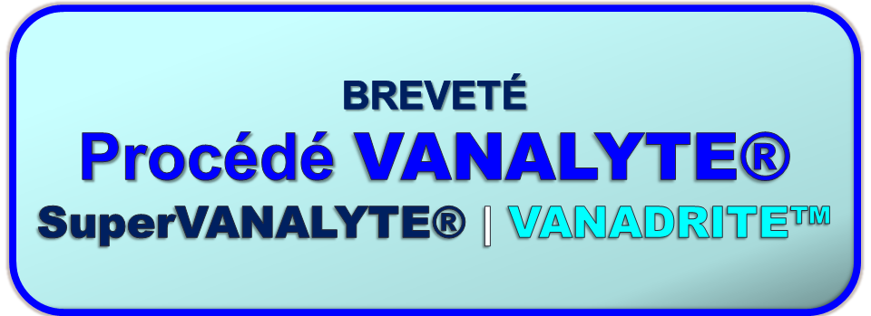 VANALYTE� Process I  Electrochem Technologies & Mat�riaux Inc.